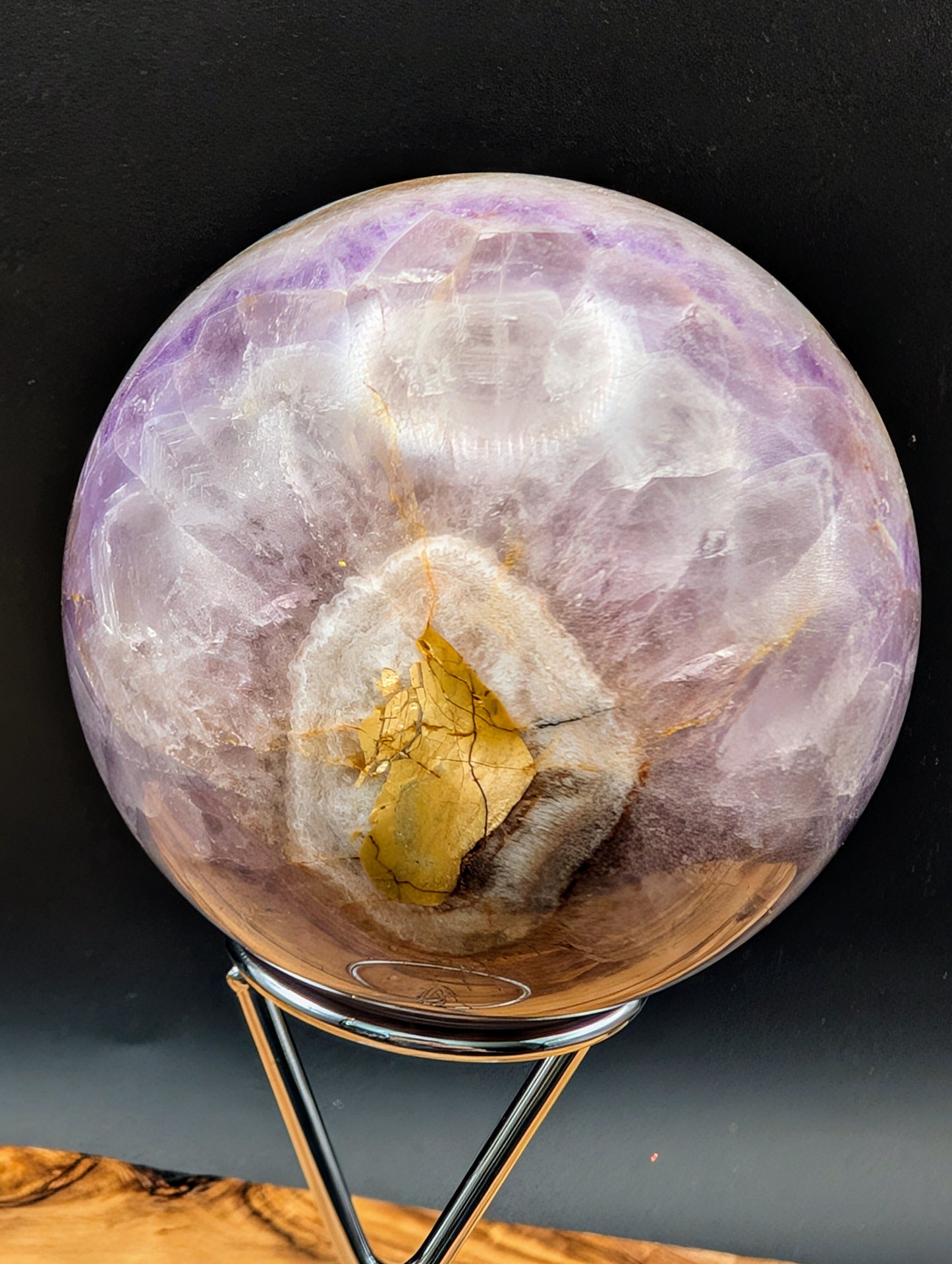 Amethyst Agate Spheres