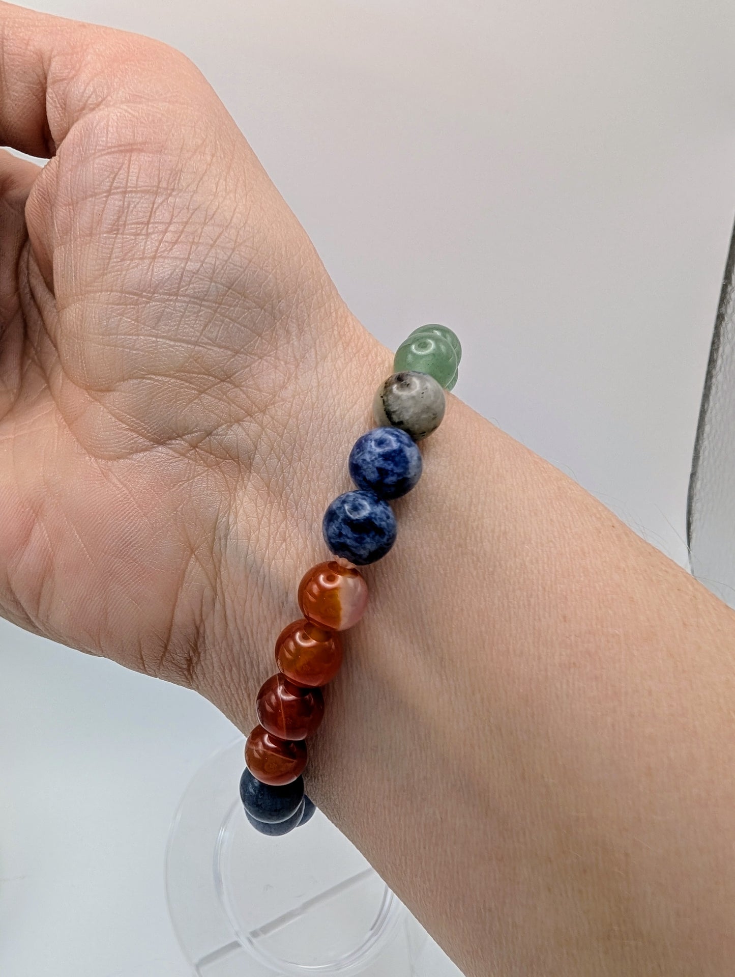 7 Chakra Beaded Bracelet to Promote Balance