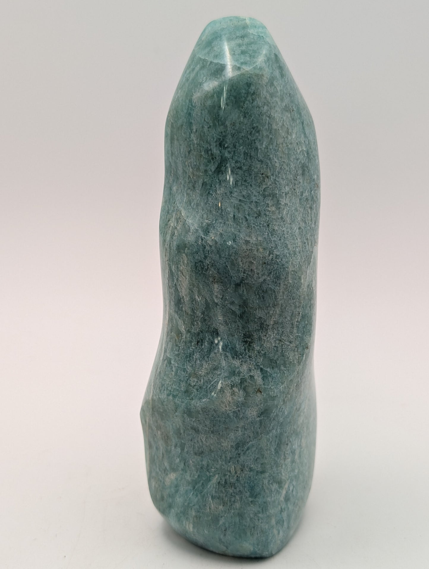 Amazonite Crystal Flames- Stunning Blue Color