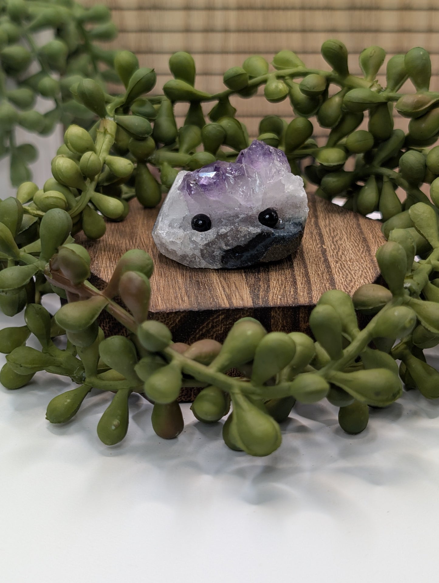 Amethyst Cluster Rock Buddies aka Hedgehogs - Up For Adoption!