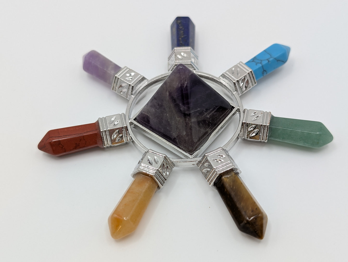 7 Chakra Crystal Energy Generator