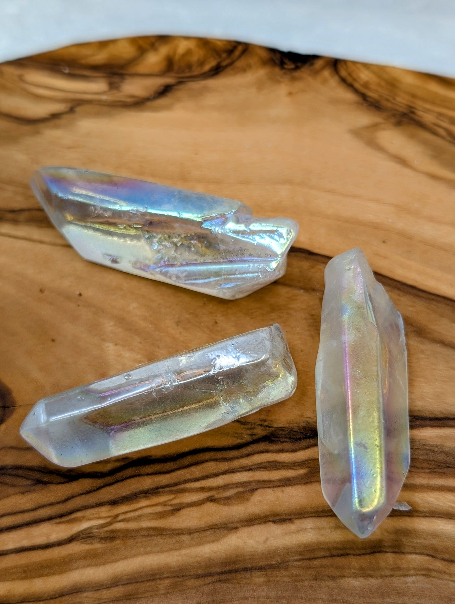 Aura Lemurian Quartz