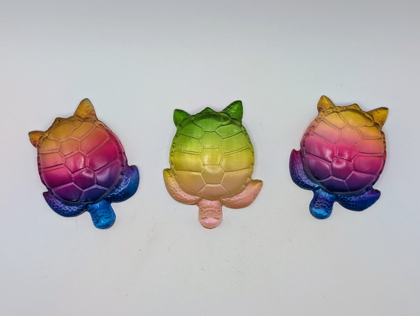 Aura Selenite Turtles