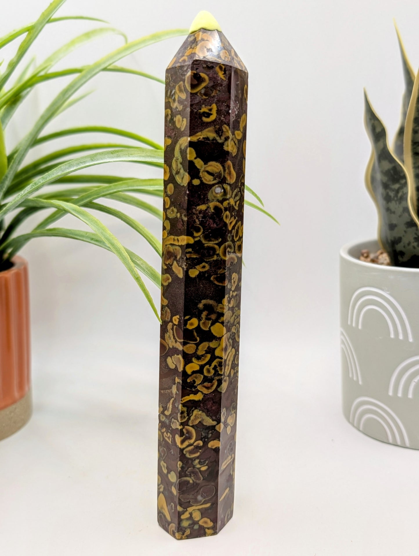 Ajooba Jasper Stone - Fruit Jasper - Bamboo Jasper Towers