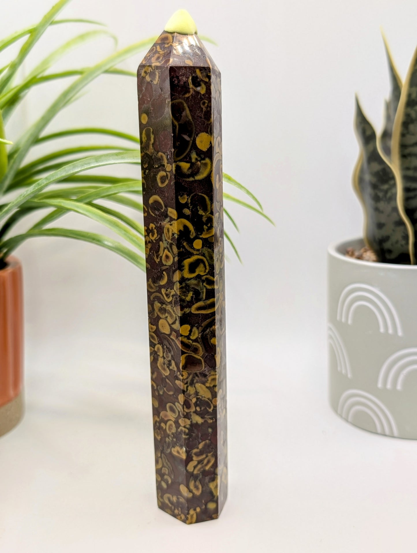 Ajooba Jasper Stone - Fruit Jasper - Bamboo Jasper Towers