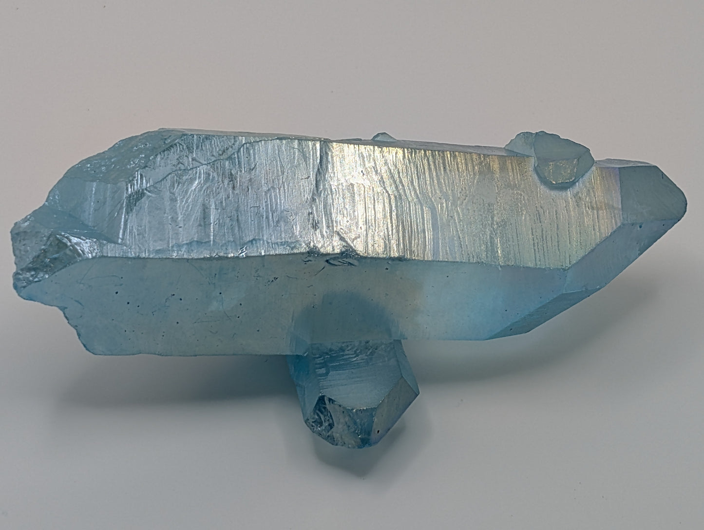 Blue Angel Aura Quartz Cluster