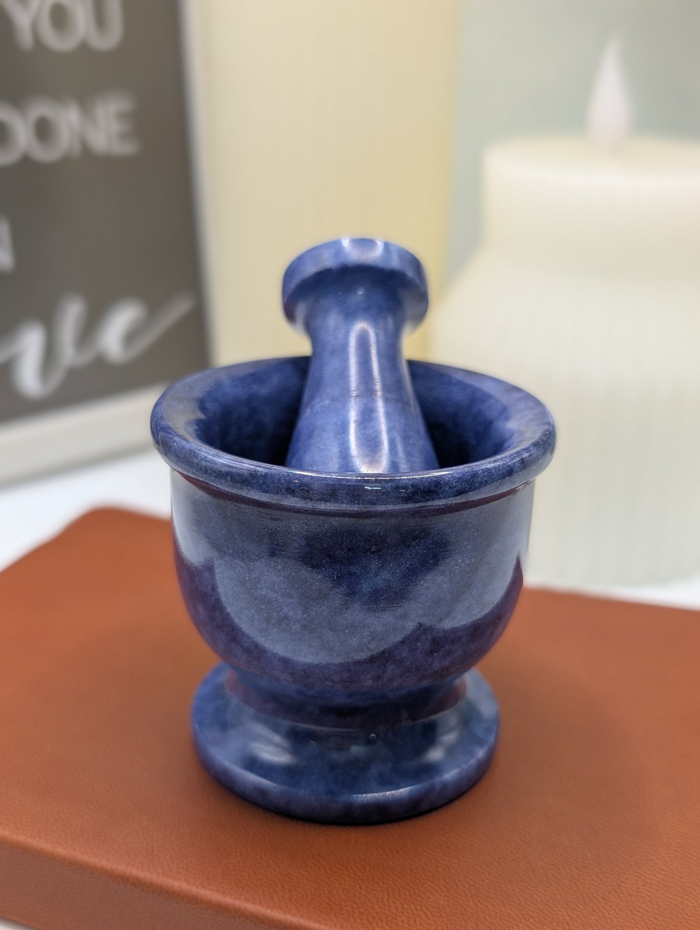 Natural Mixed Stones - Mortar & Pestle Sets "Stunningly Beautiful"