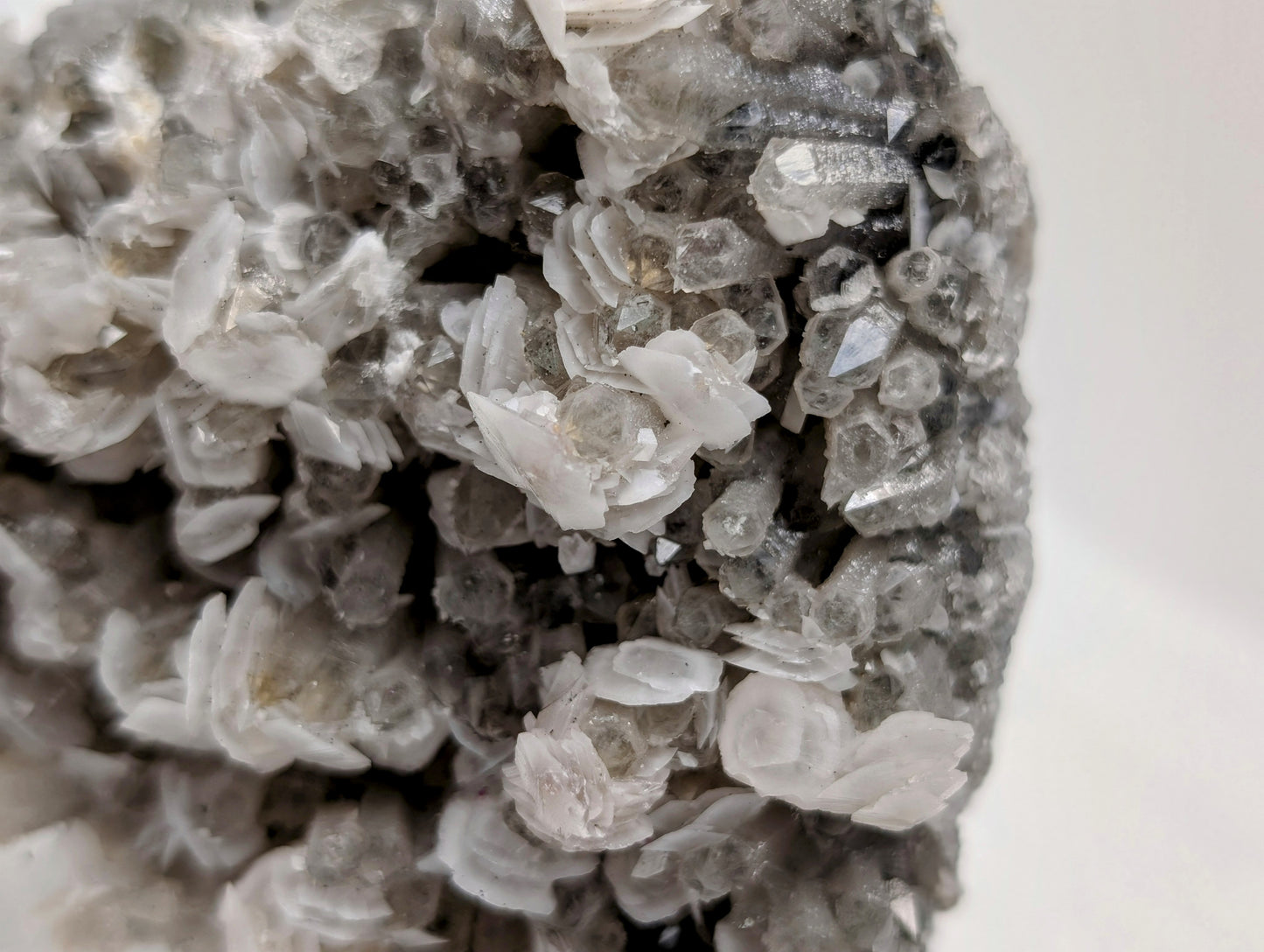Calcite with Quartz Specimen - Bright UV Reaction!!