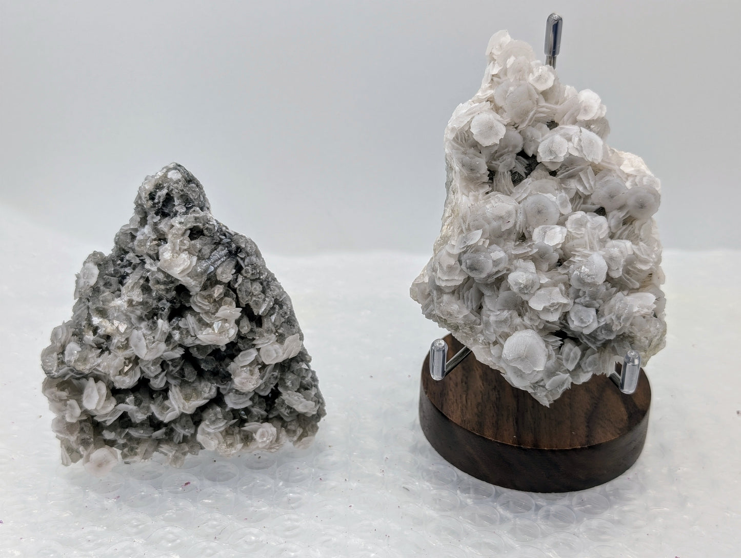 Calcite with Quartz Specimen - Bright UV Reaction!!