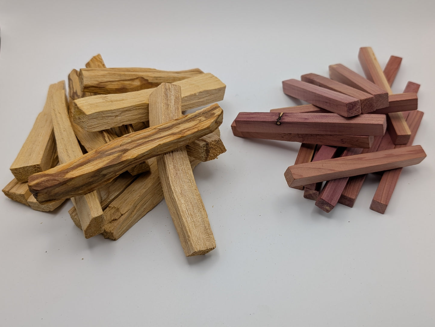 Palo Santo & Cedar Sticks for Cleansing, Incense or Meditation