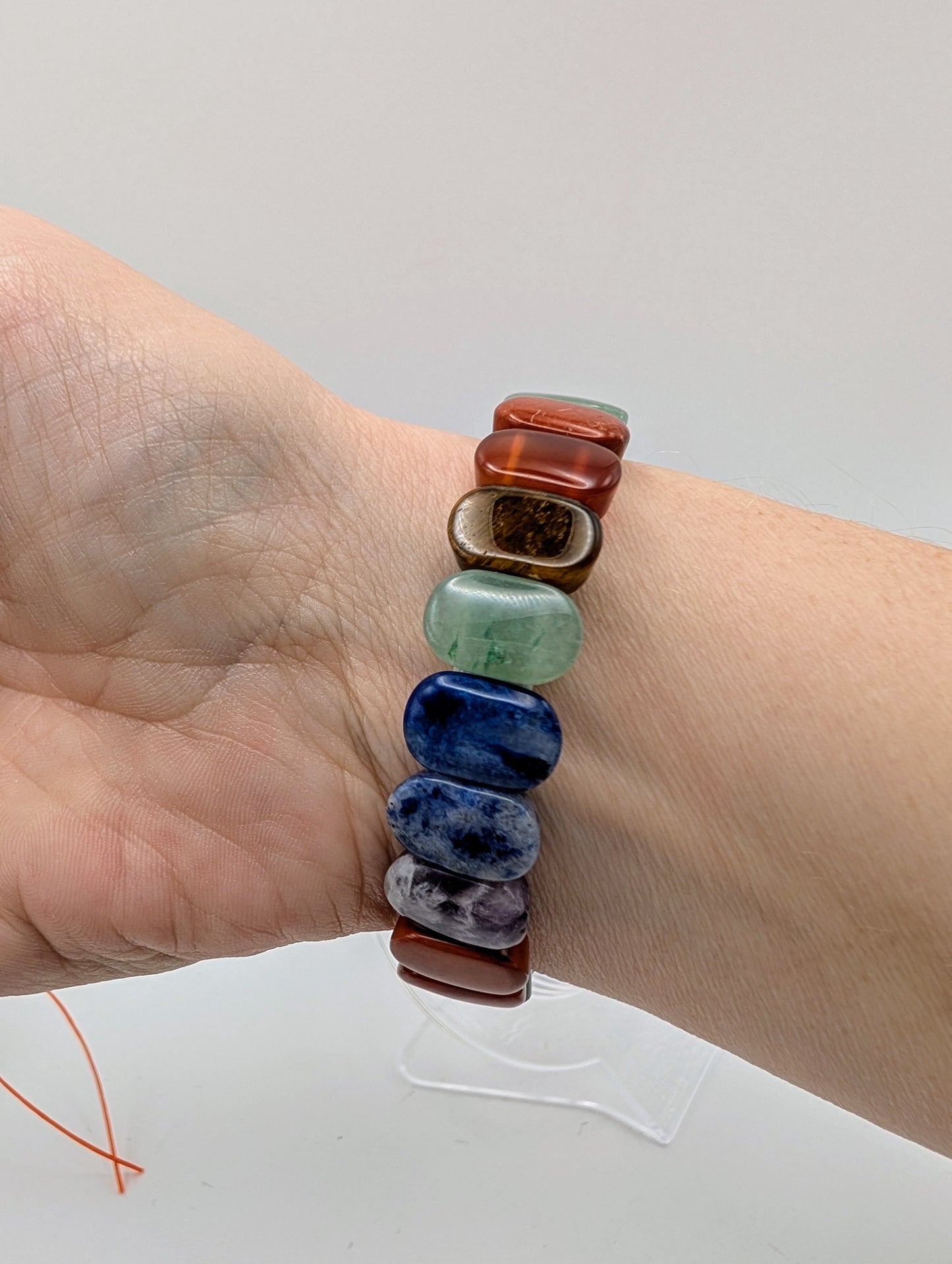 7 Chakra Bangle Bracelet