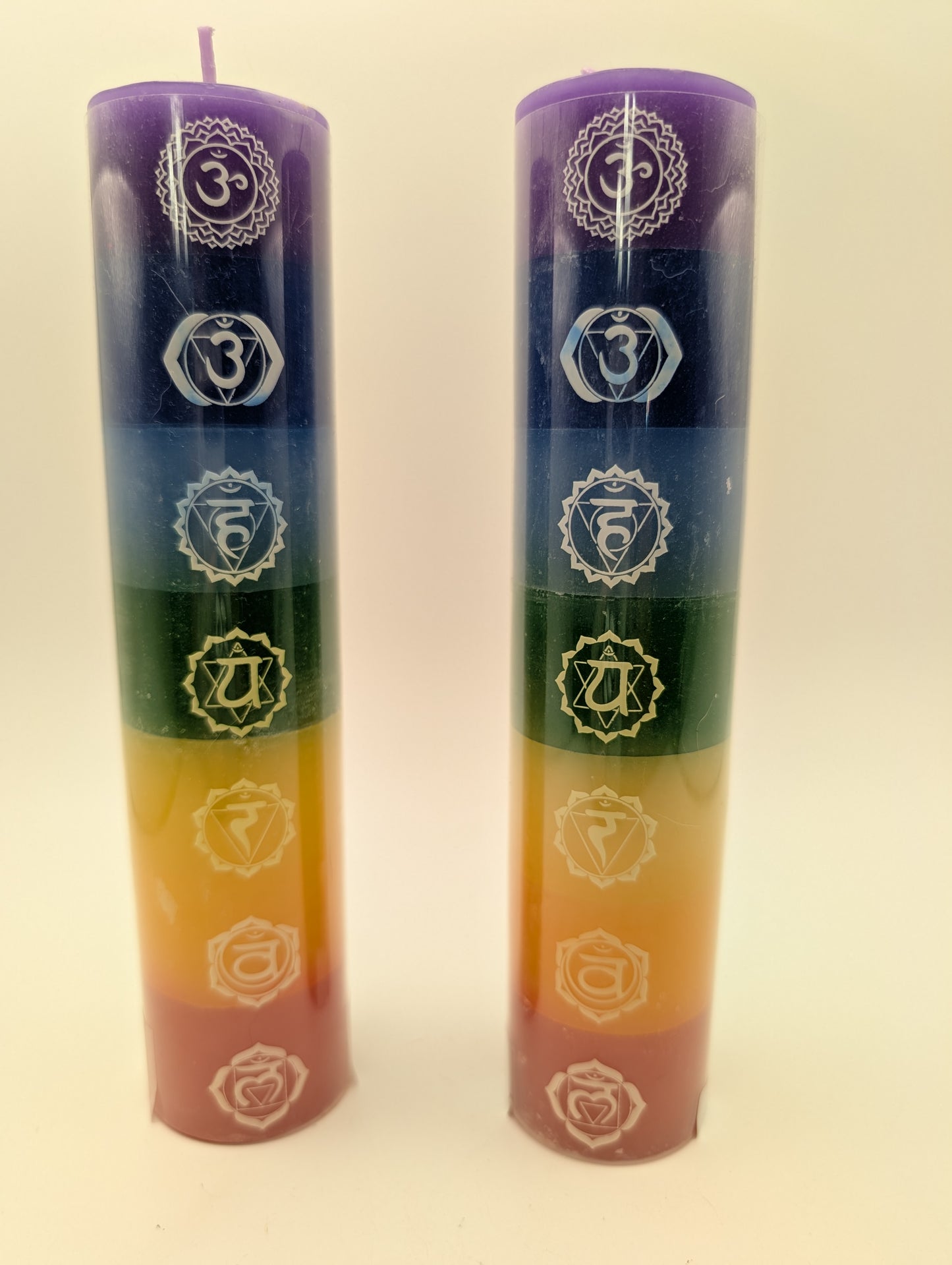 Chakra Pillar Candles - Tealights