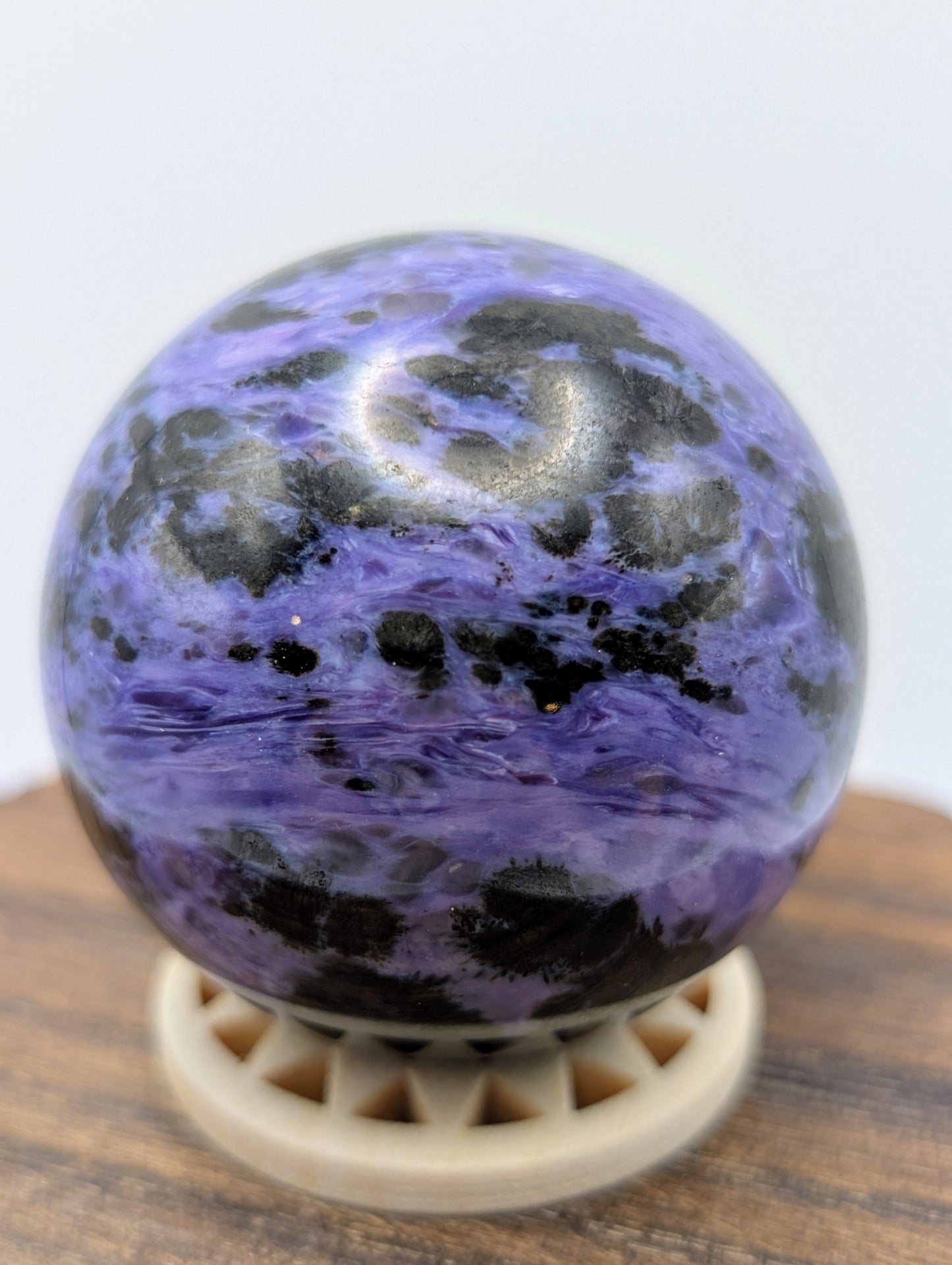 Charoite 44mm Sphere