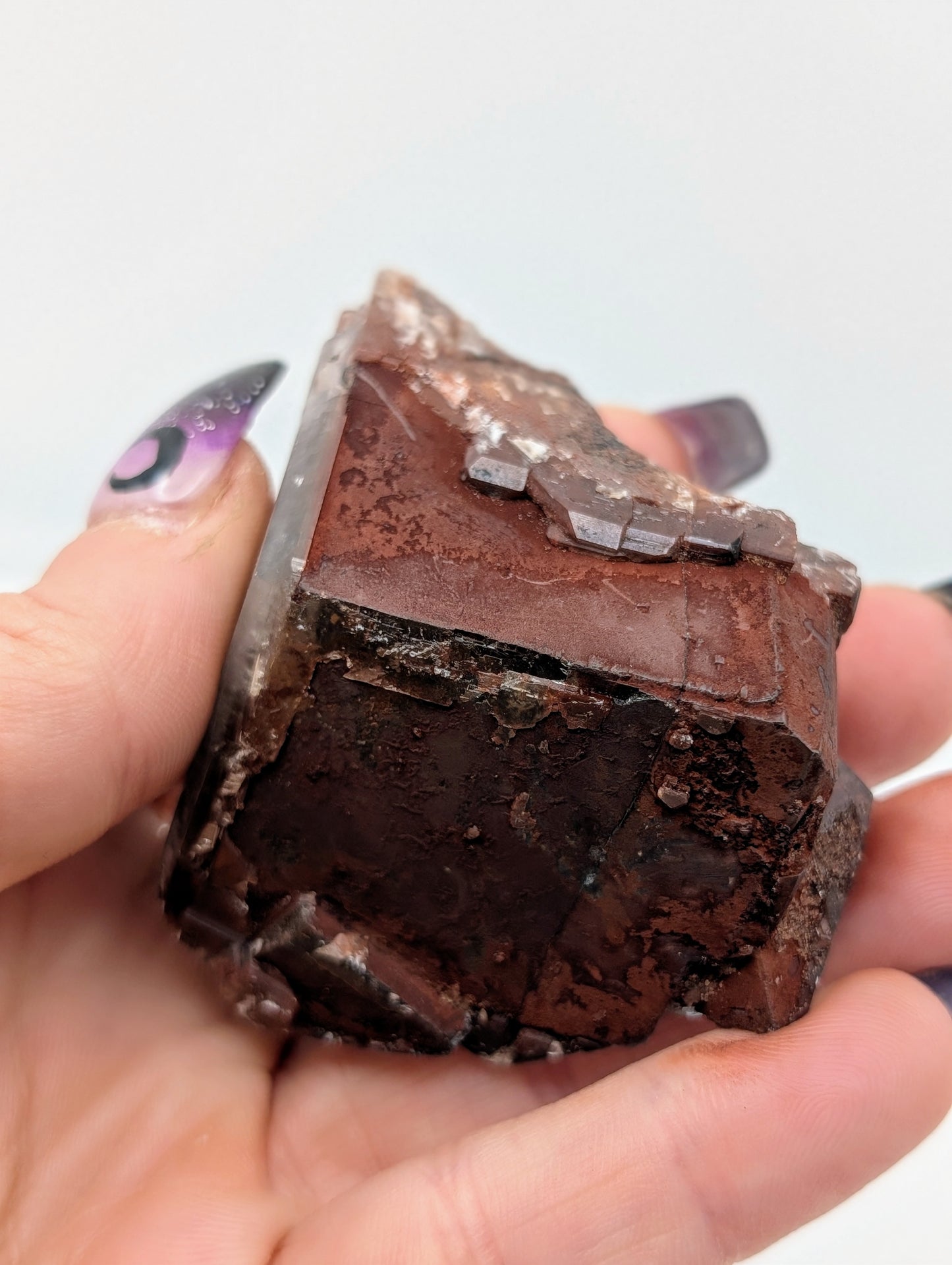 Chocolate Calcite Raw Stone