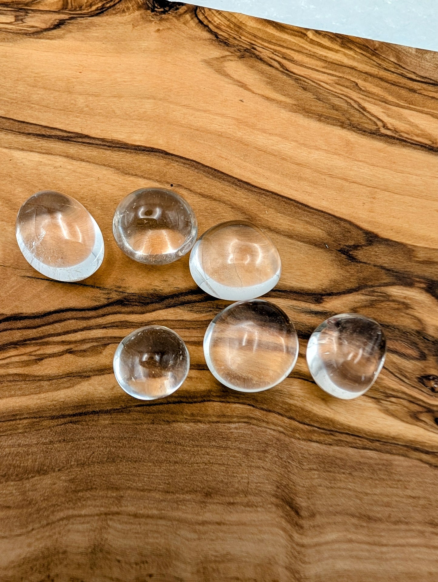 Clear Quartz Tumbles