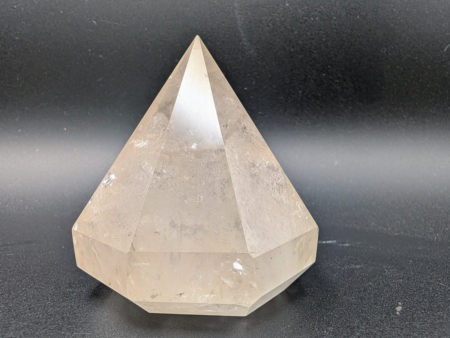 Clear Quartz Crystal Diamond
