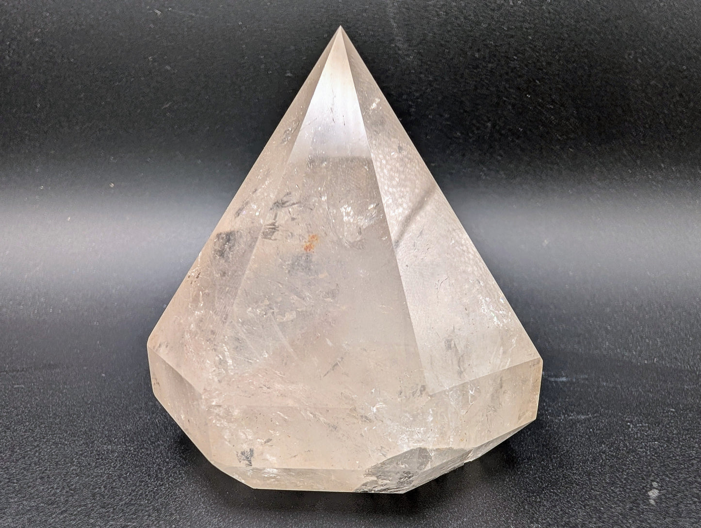 Clear Quartz Crystal Diamond