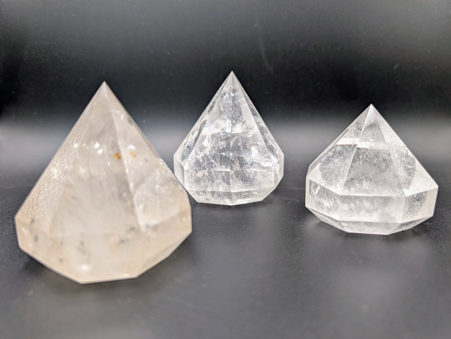 Crystal Clear Quartz Diamond