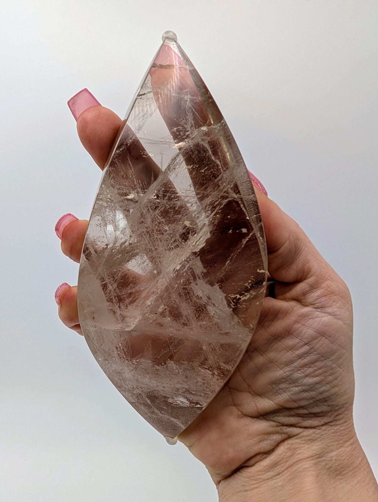 Clear Quartz Free Form with Stand