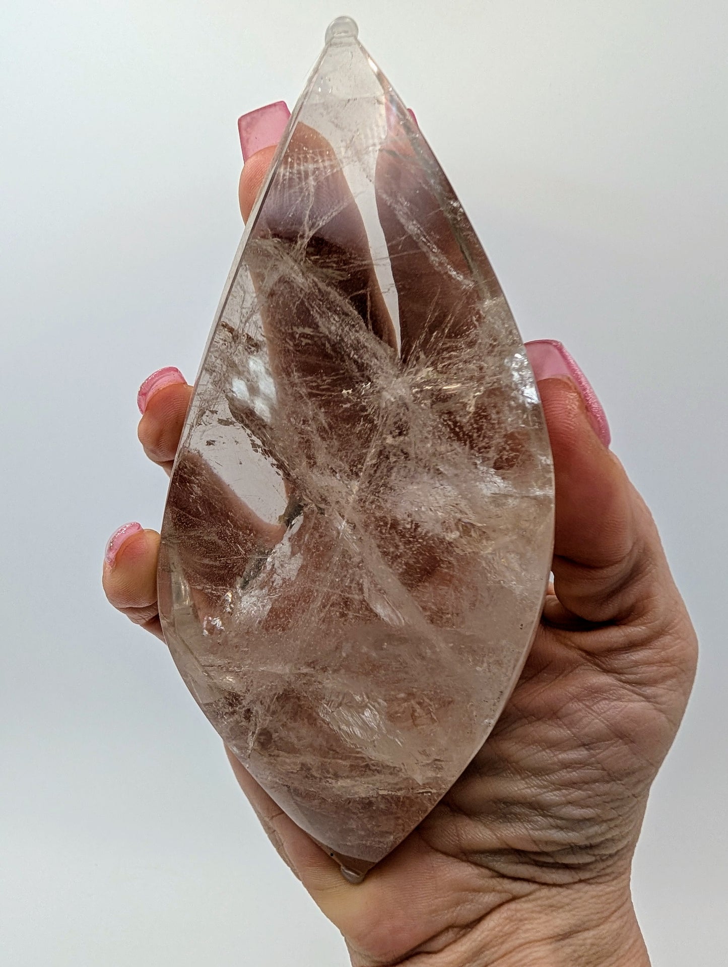Clear Quartz Free Form with Stand