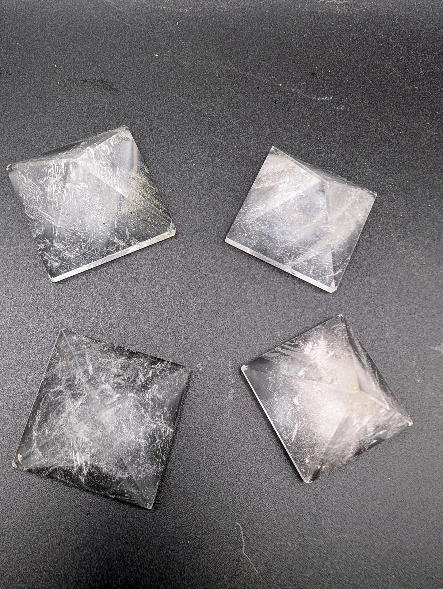 Clear Quartz Pyramids