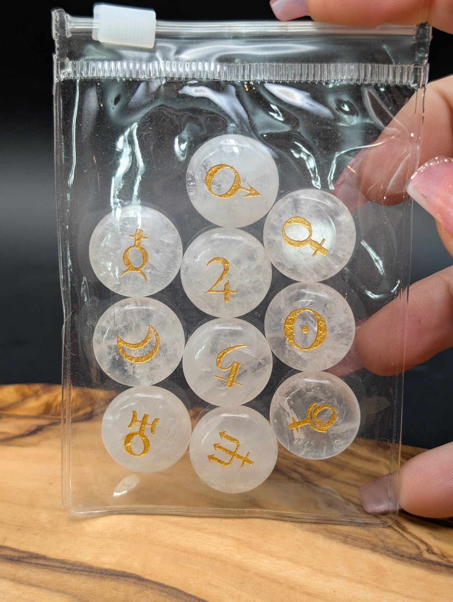 Crystal Rune Stones