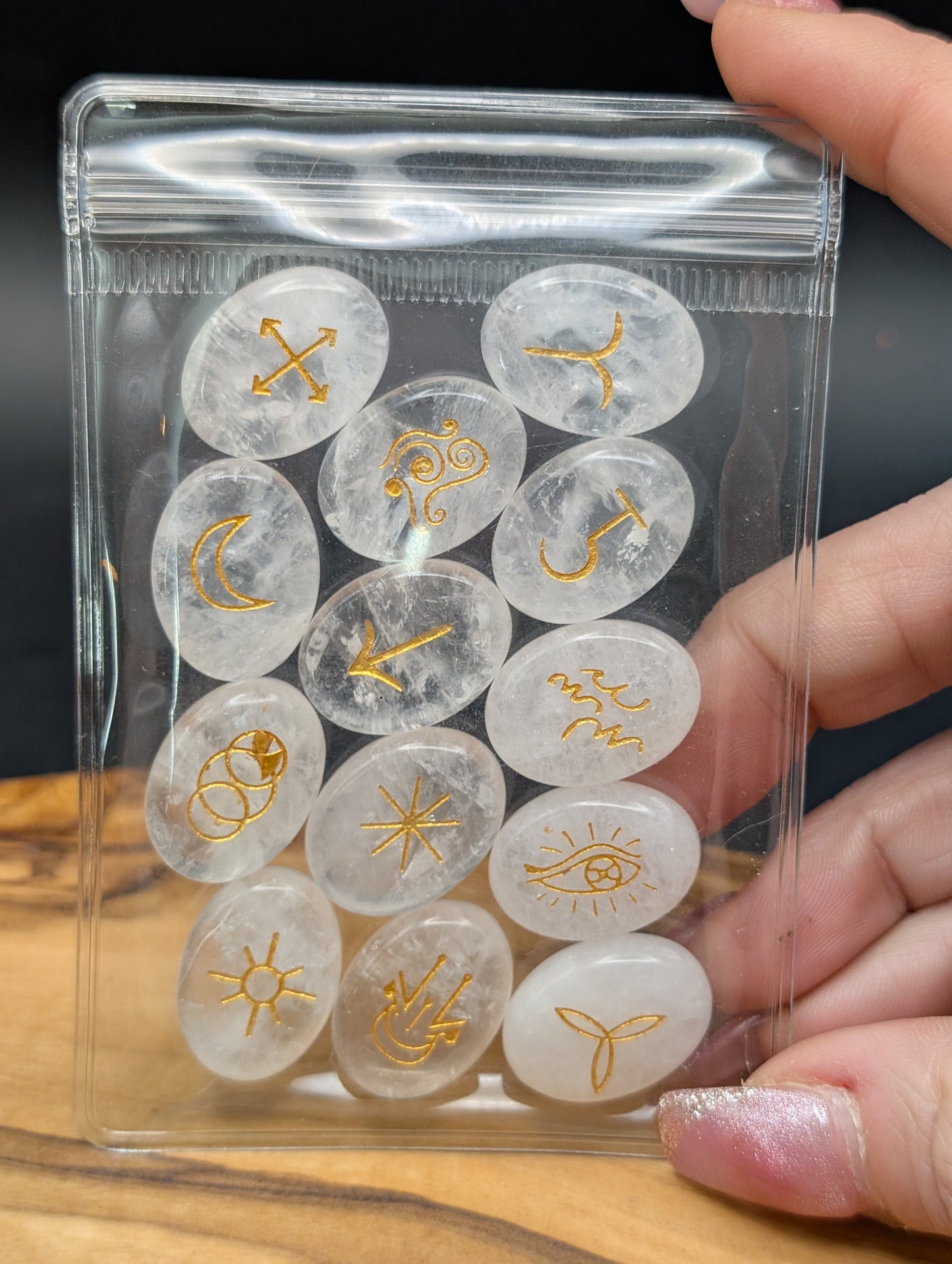 Crystal Rune Stones