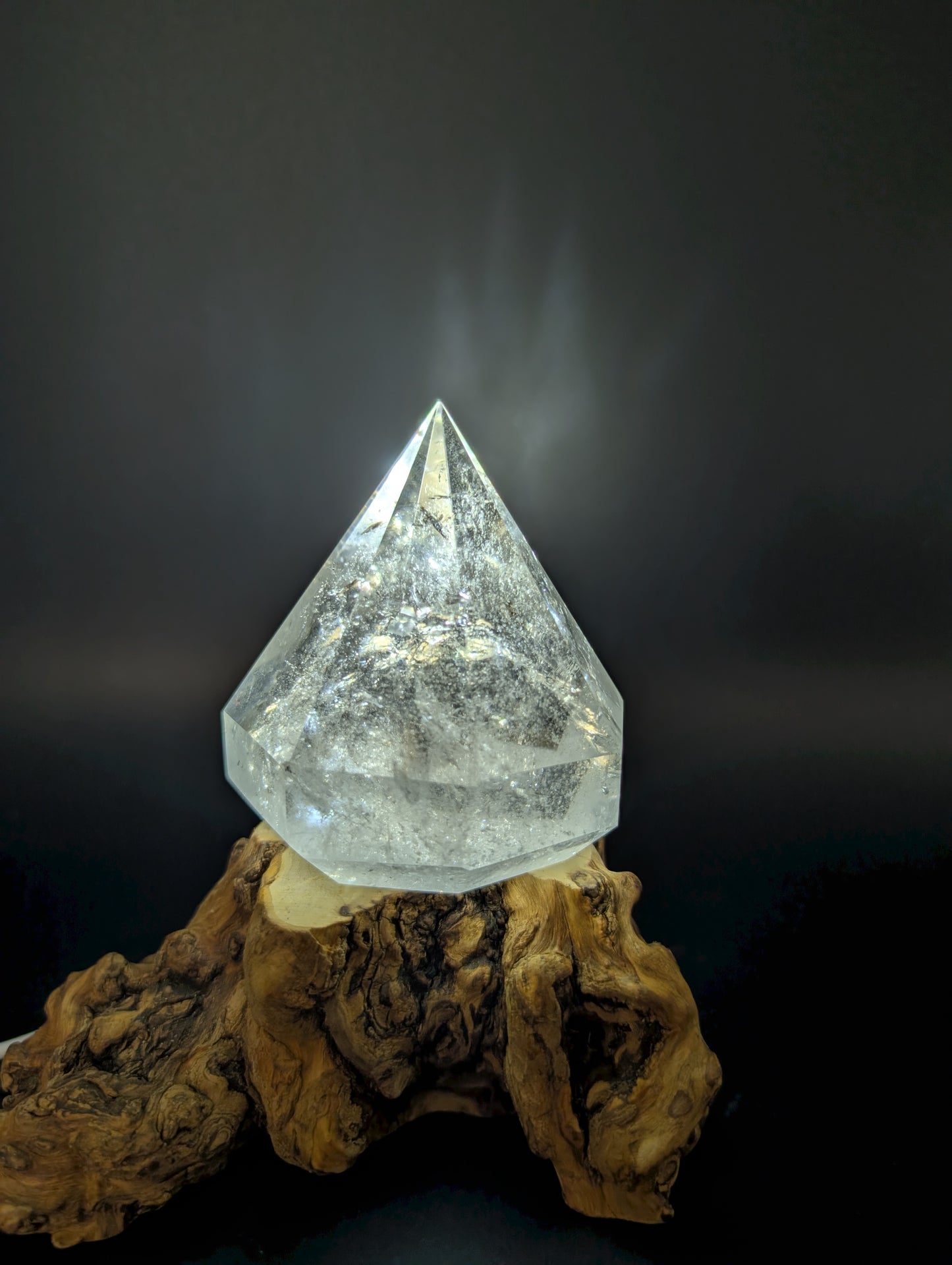 Crystal Clear Quartz Diamond