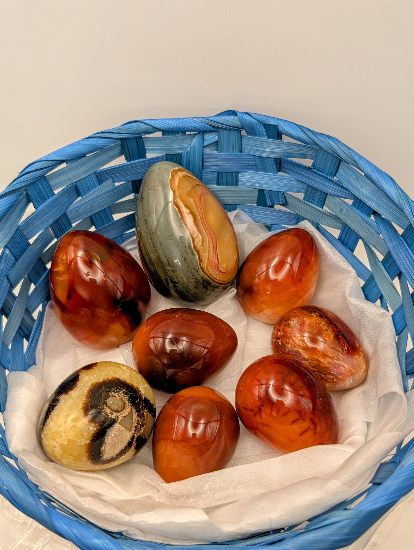 Carnelian Crystal Eggs