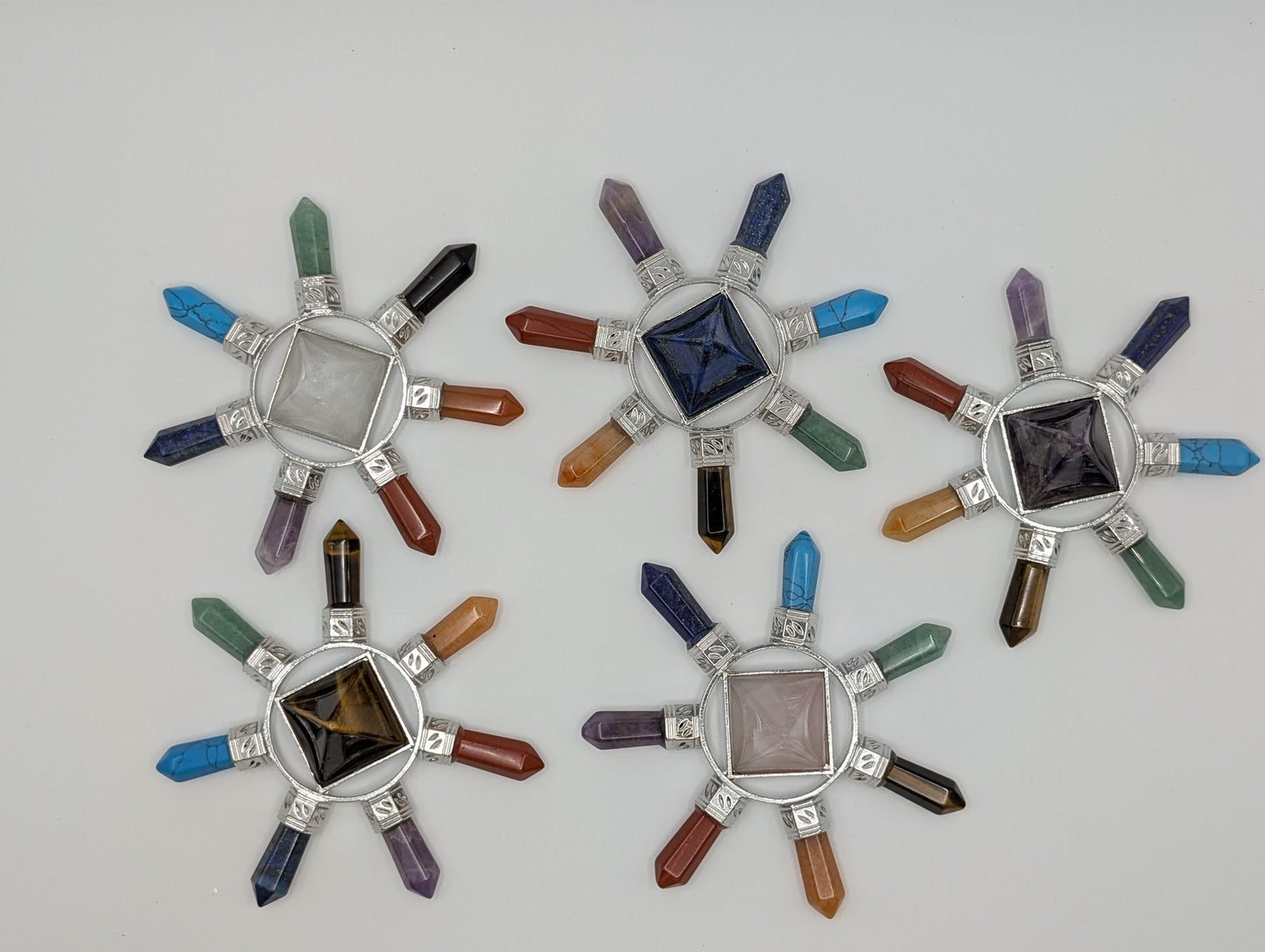 7 Chakra Crystal Energy Generator