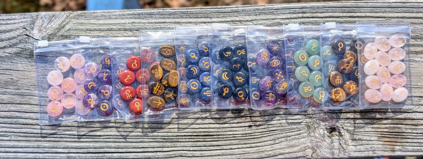 Crystal Rune Stones