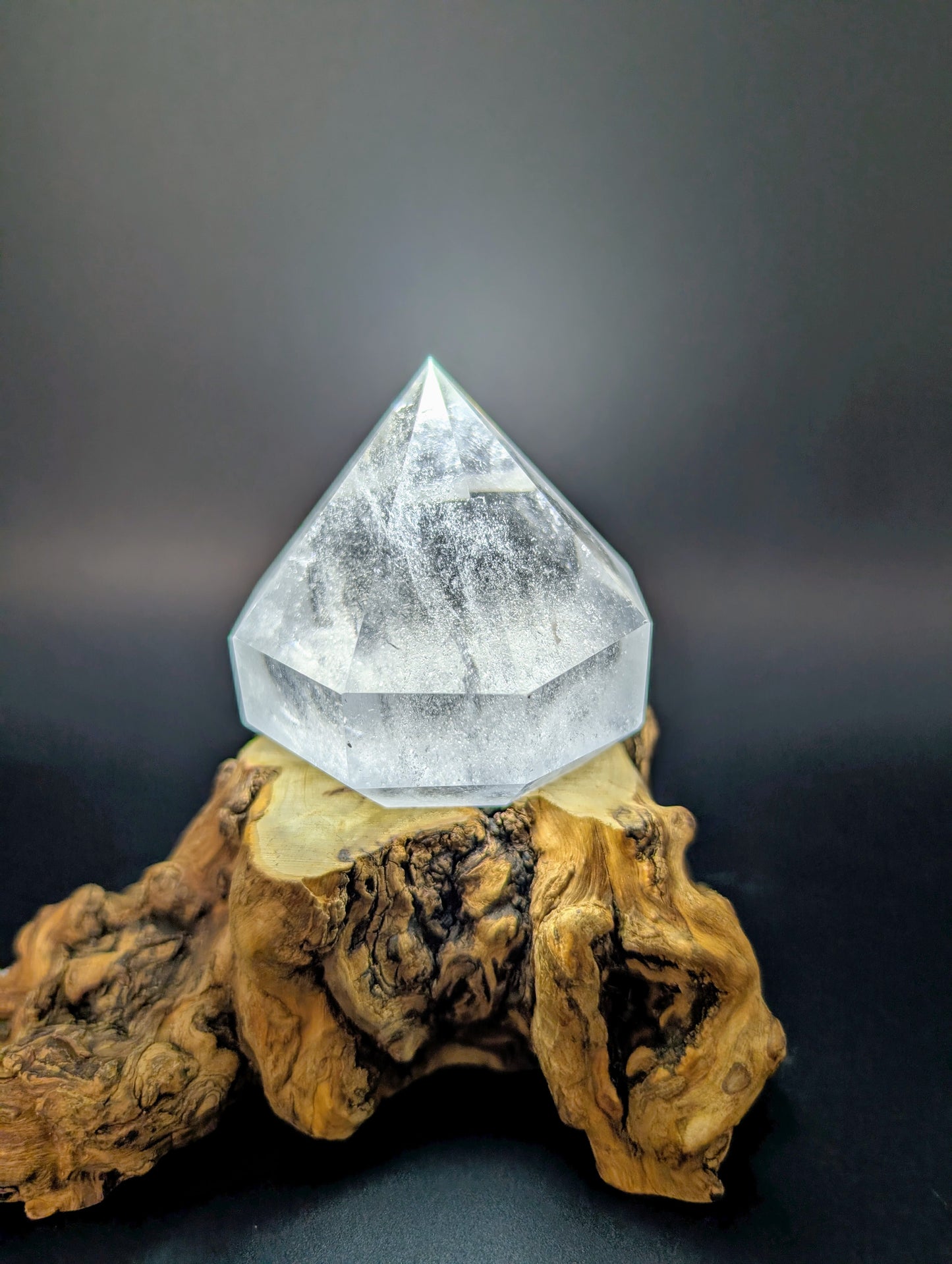 Crystal Clear Quartz Diamond