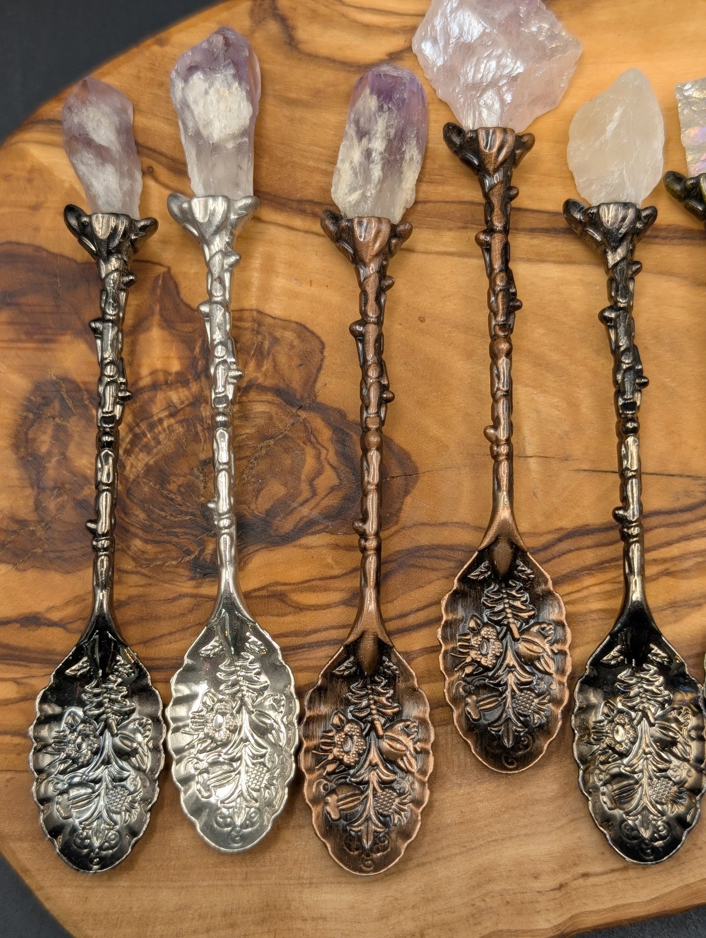Crystal Tea Spoons