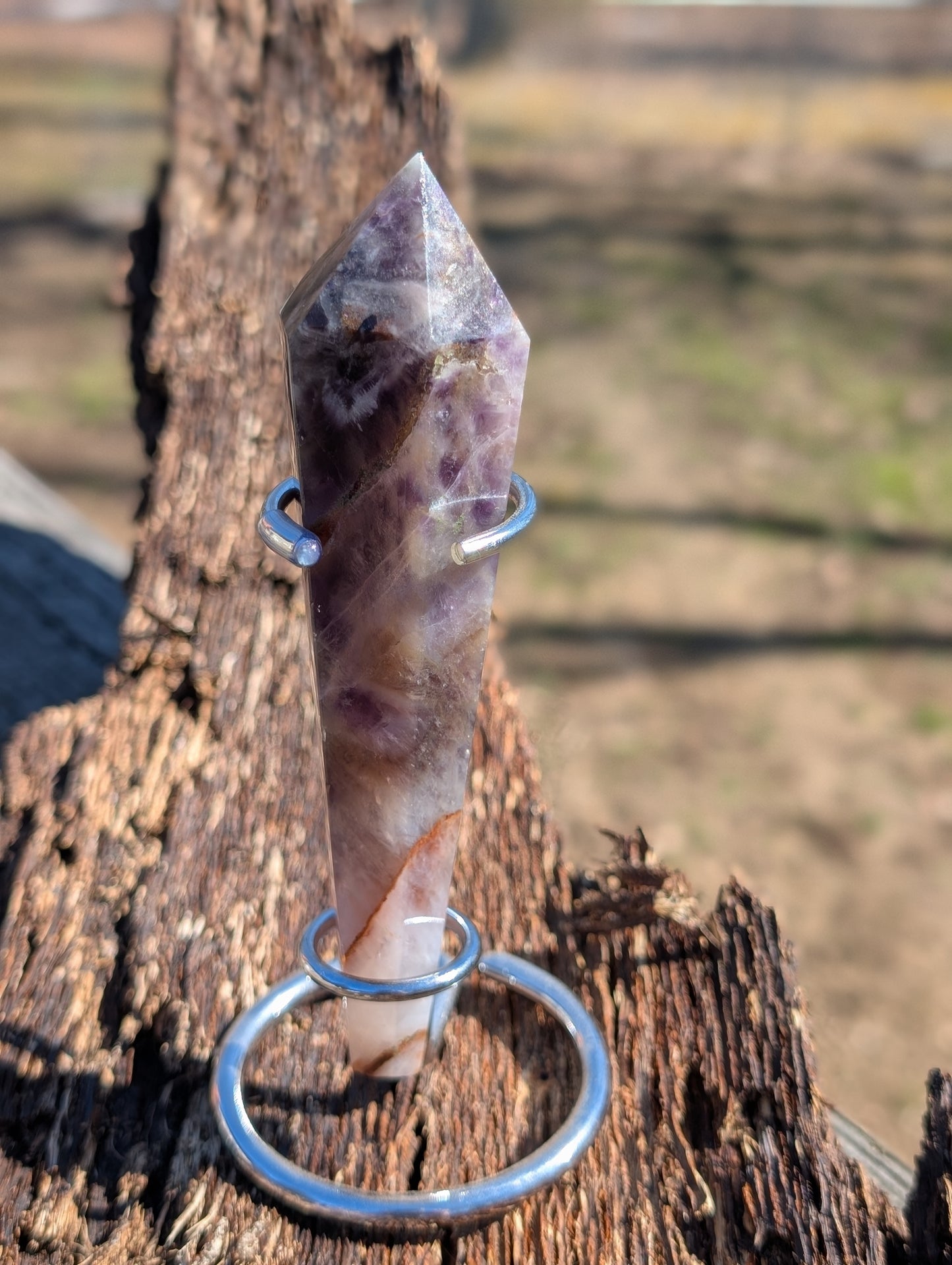 Spirit Quartz Amethyst Wands
