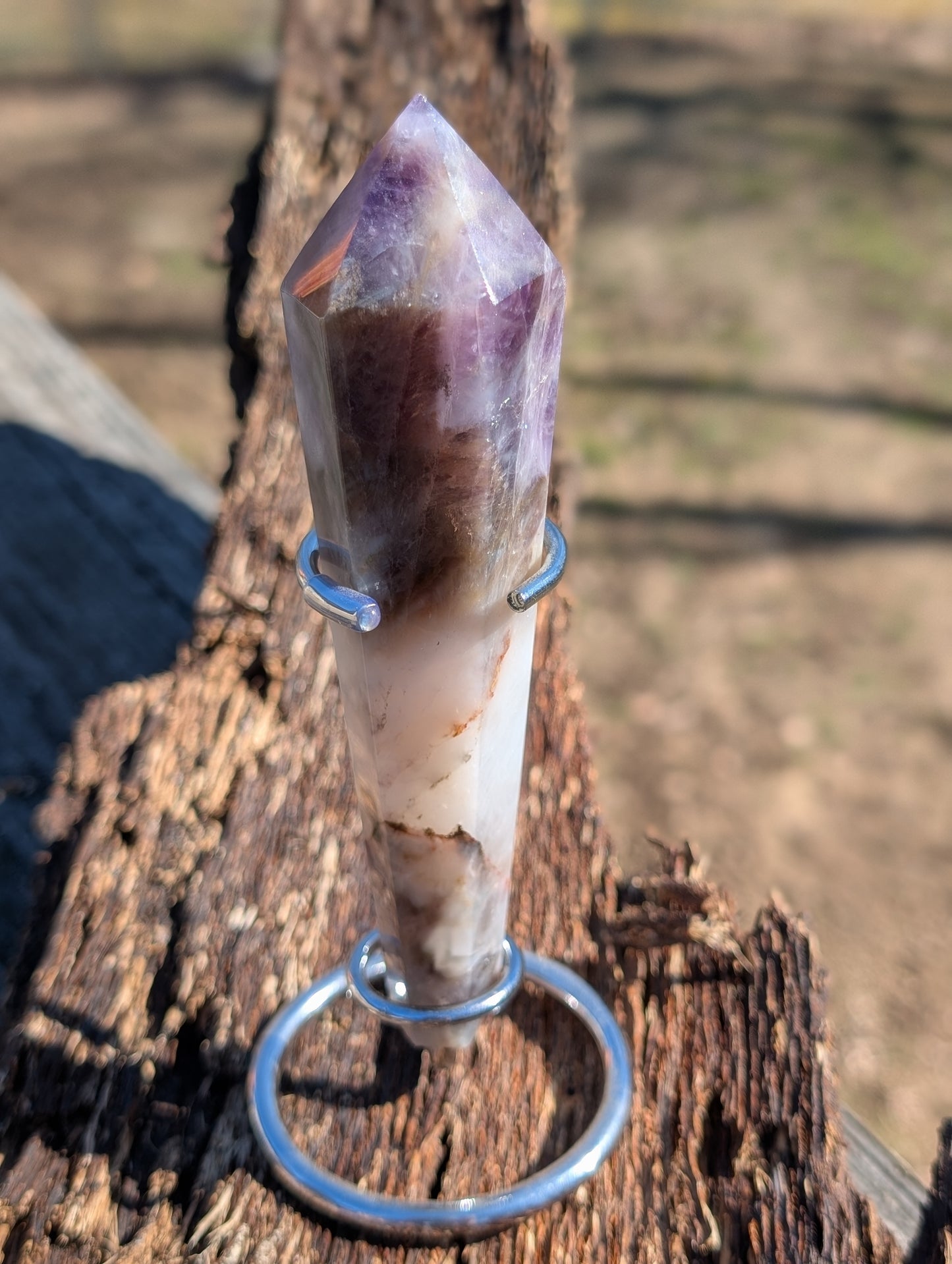 Spirit Quartz Amethyst Wands
