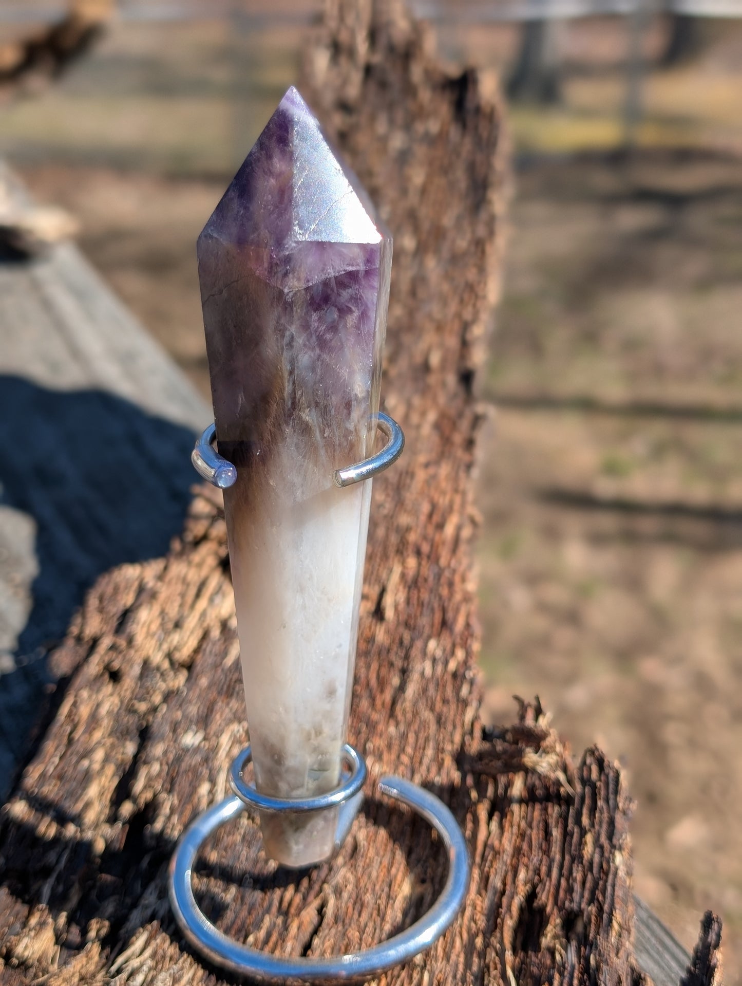 Spirit Quartz Amethyst Wands