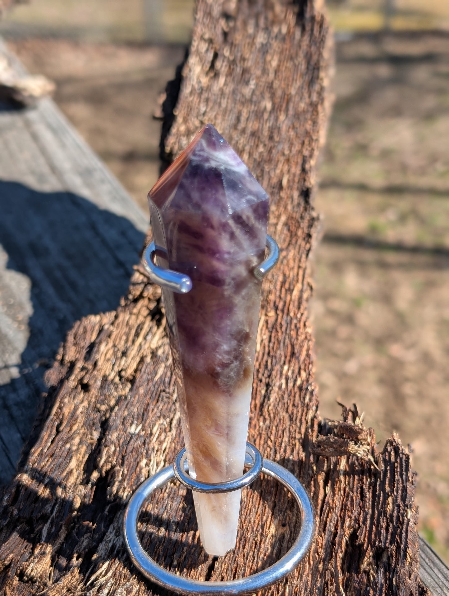 Spirit Quartz Amethyst Wands