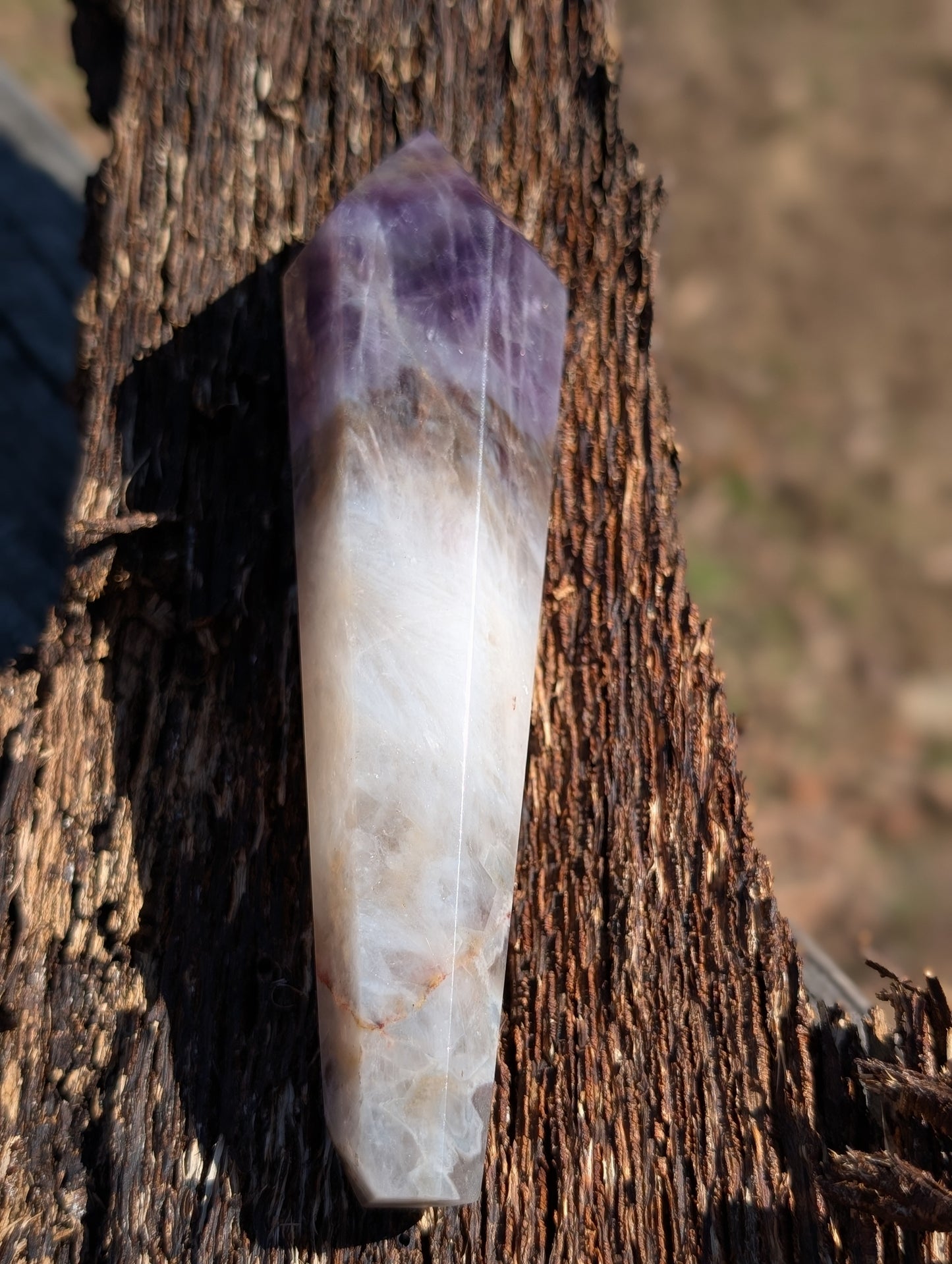 Spirit Quartz Amethyst Wands
