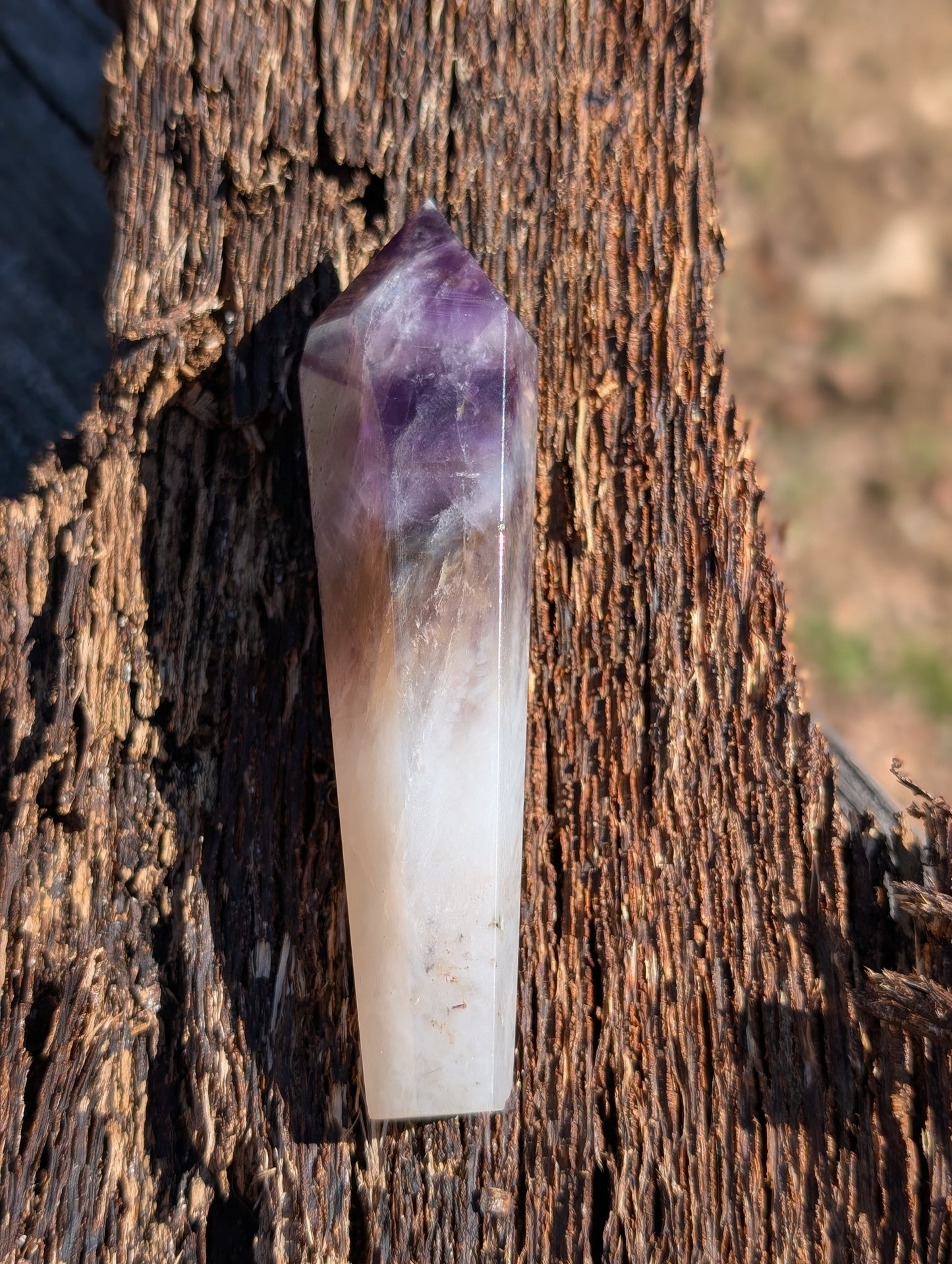 Spirit Quartz Amethyst Wands