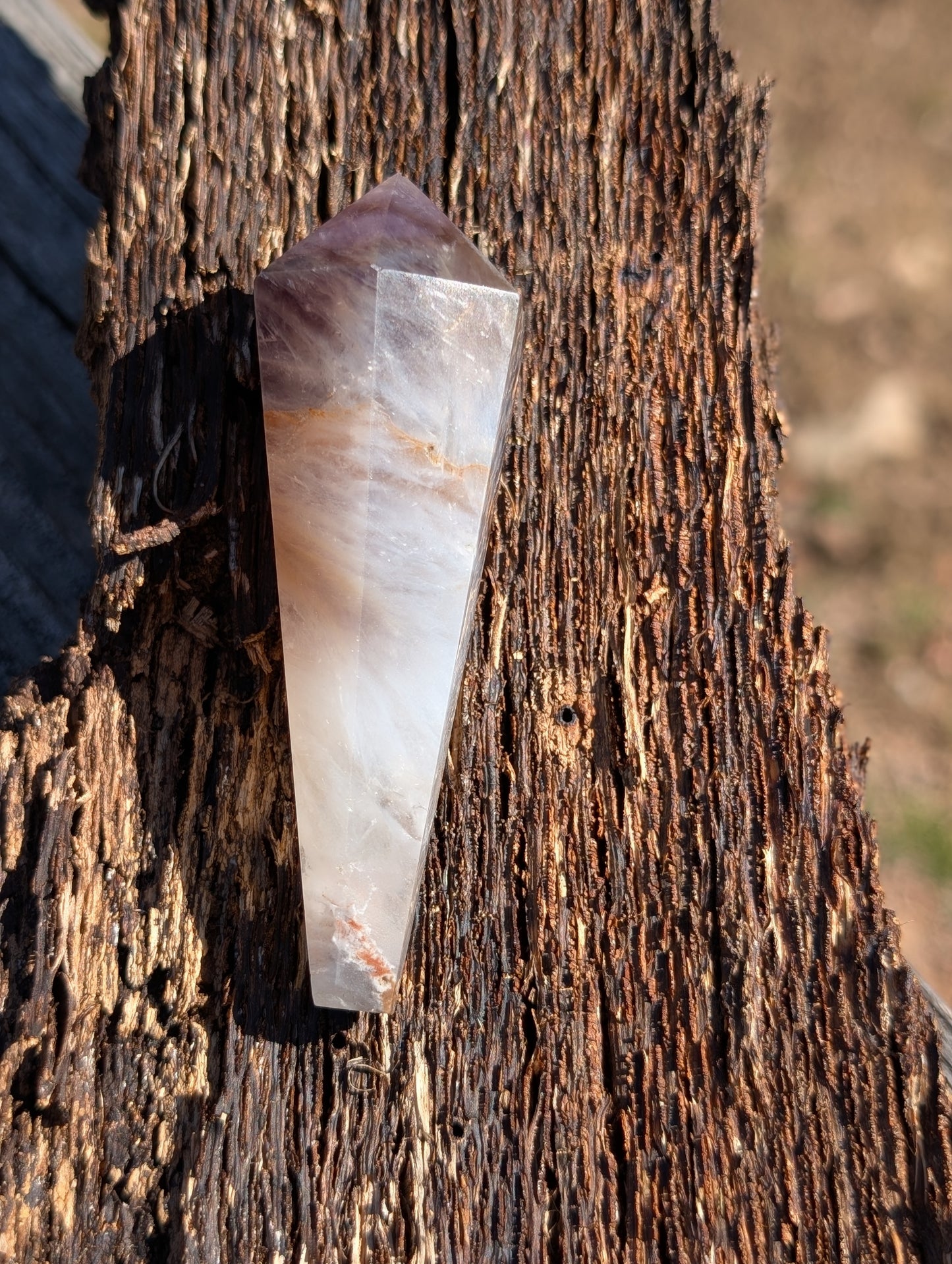 Spirit Quartz Amethyst Wands