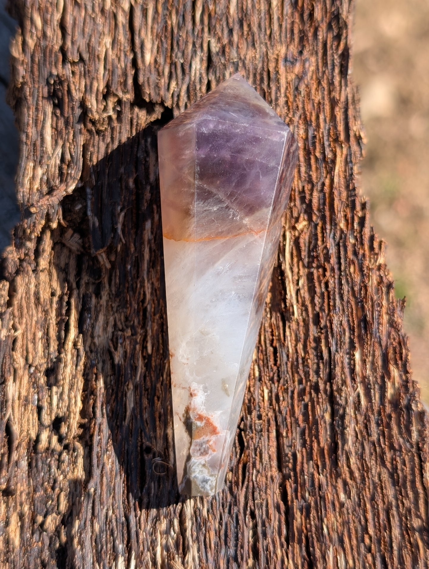 Spirit Quartz Amethyst Wands