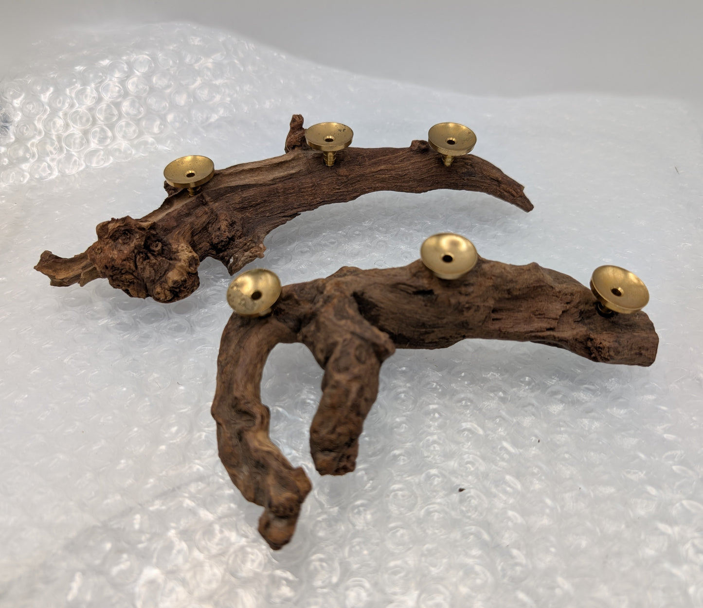 Natural Drift Wood Sphere Stands