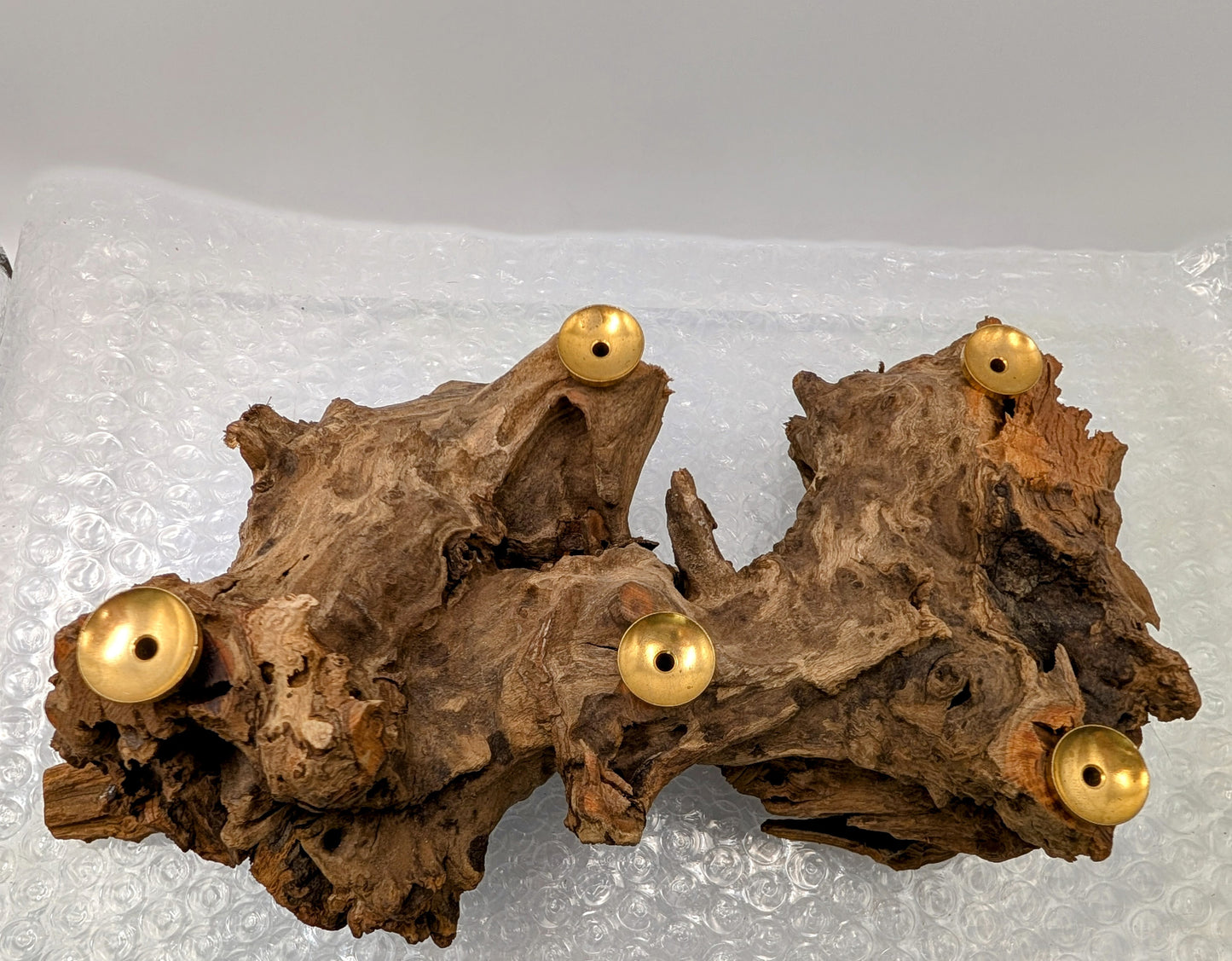 Large Natural Drift Wood Sphere Stand - Holds 5 Spheres!!