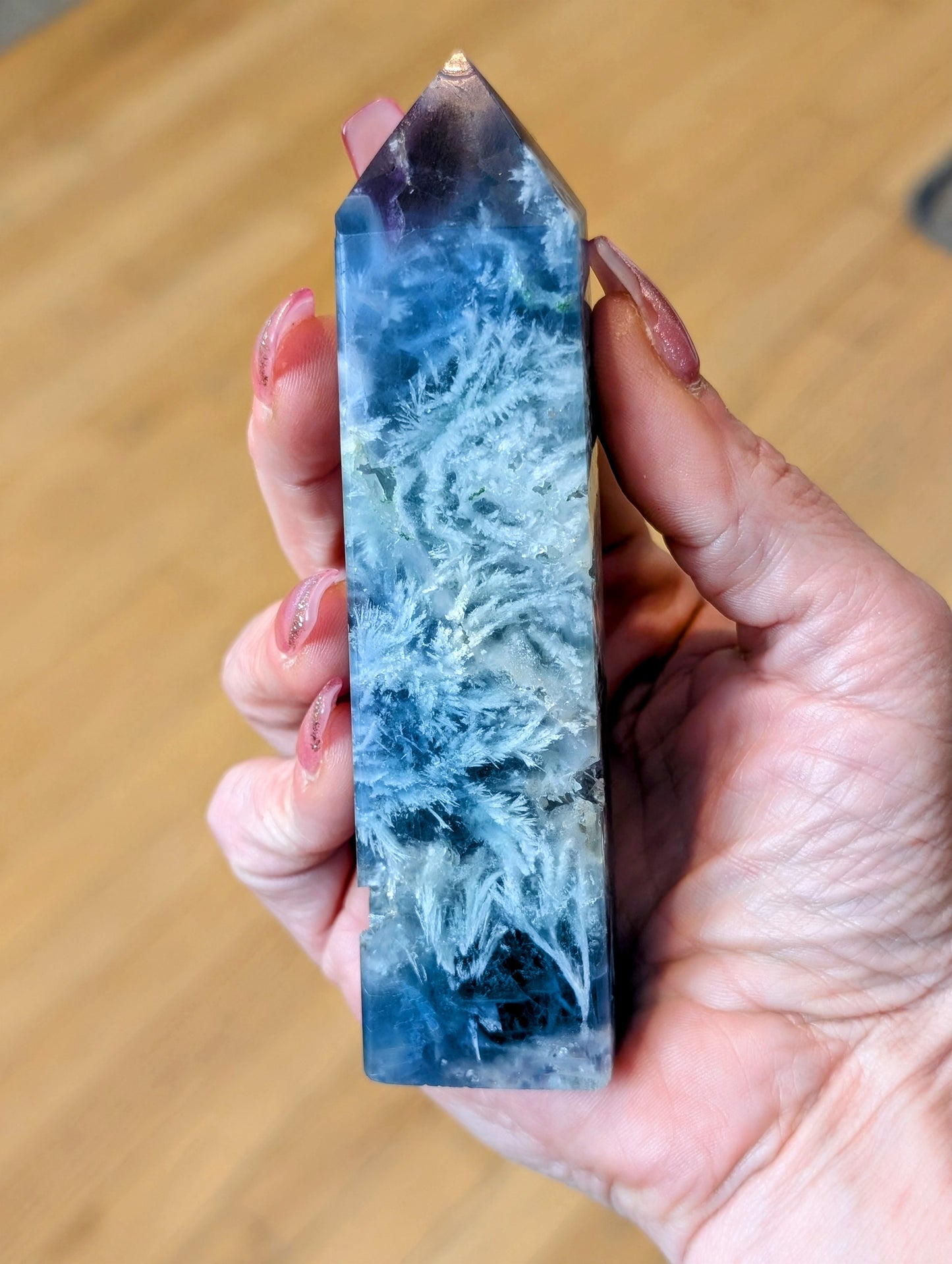Feather Fluorite Tower