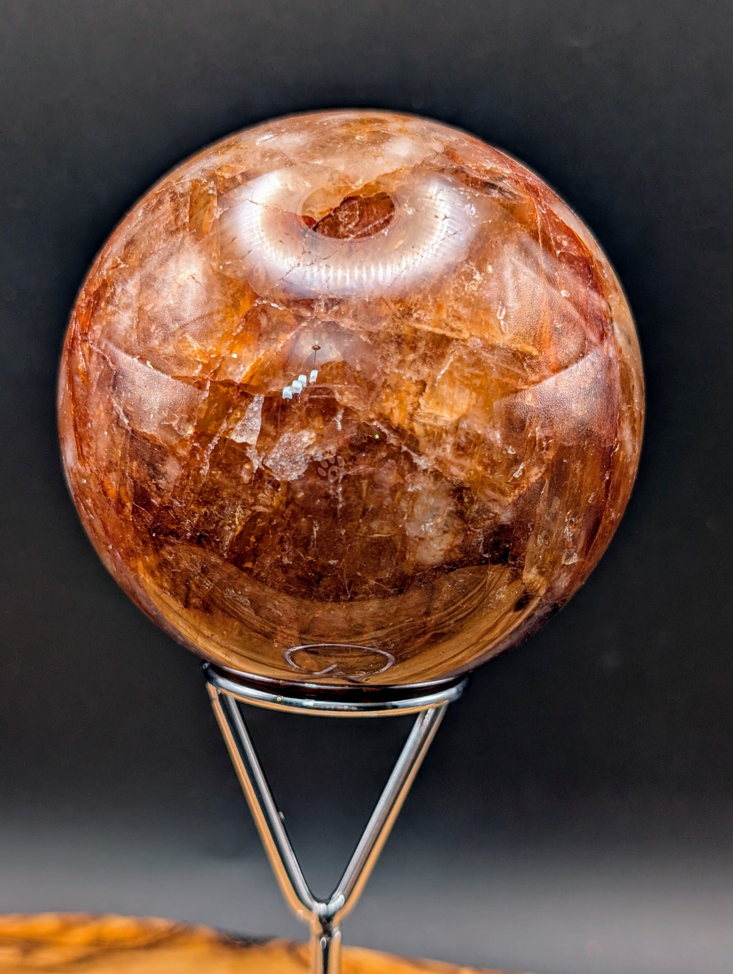 Fire Quartz Spheres