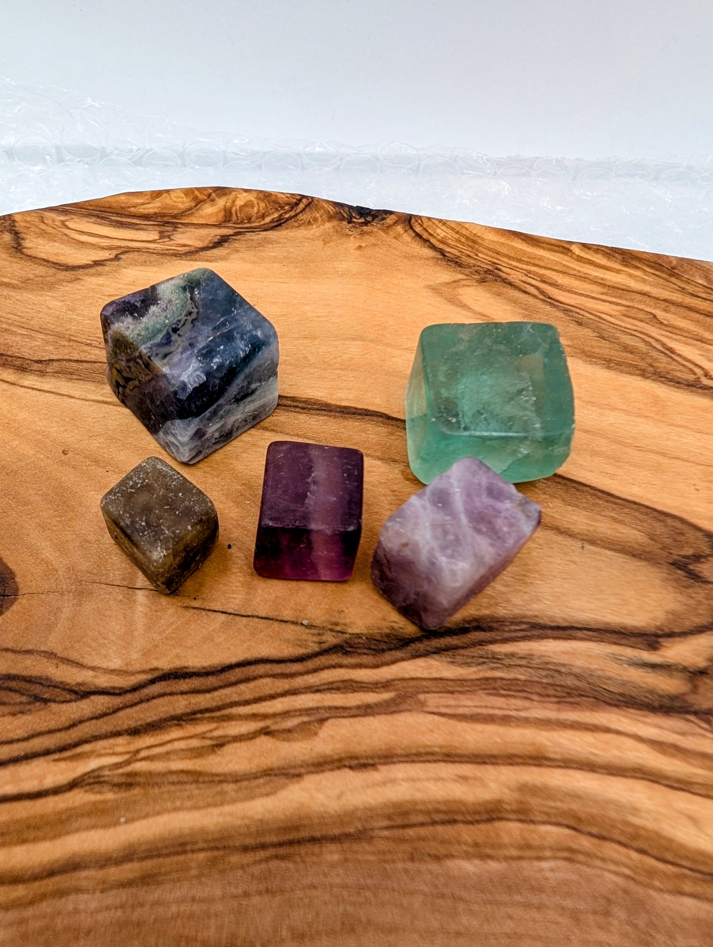 Fluorite Tumbles / Cubes