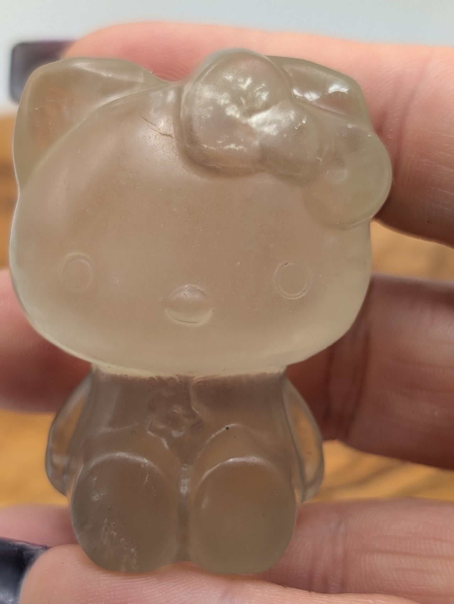 Fluorite Hello Kitty Carvings