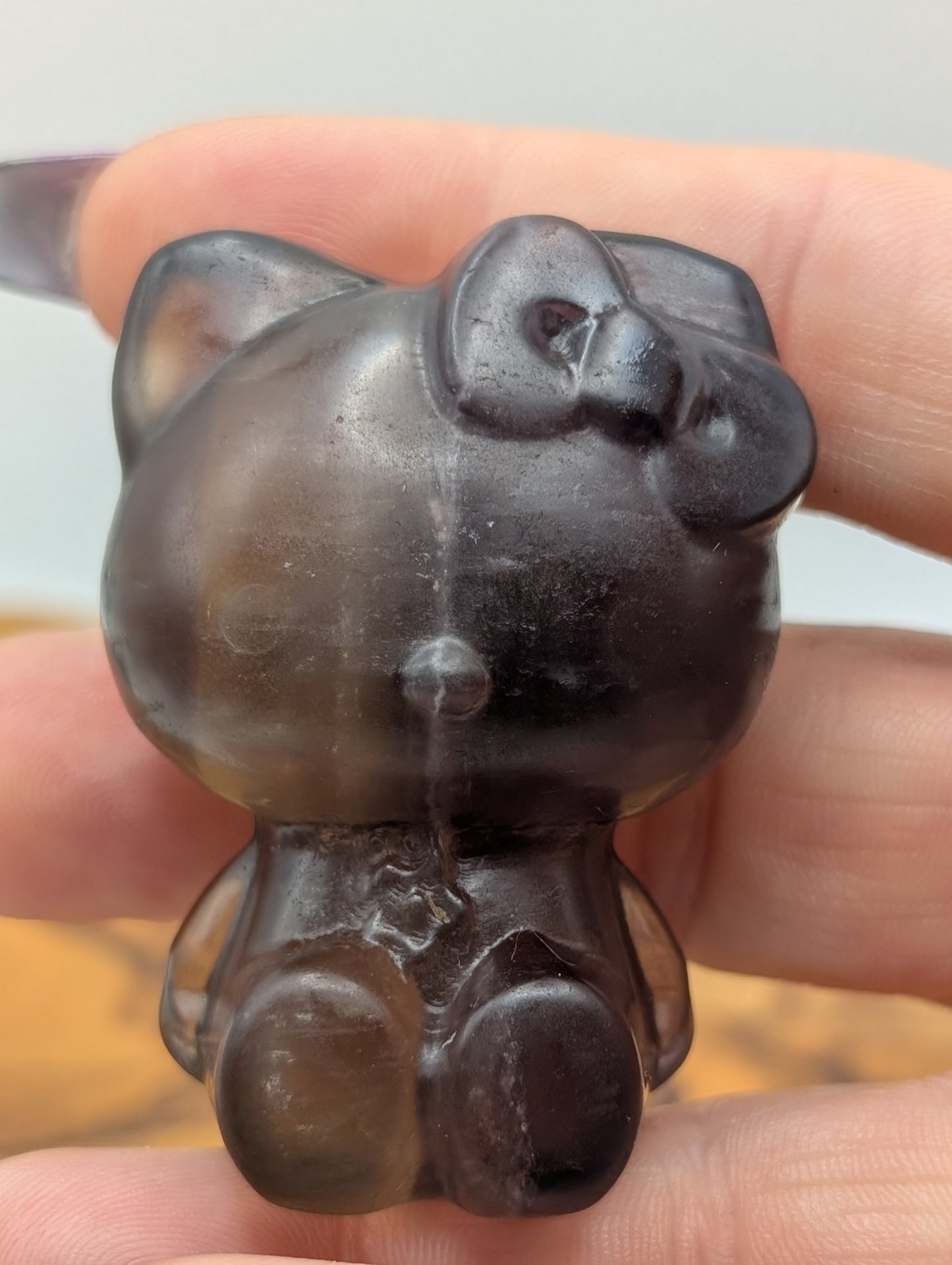 Fluorite Hello Kitty Carvings
