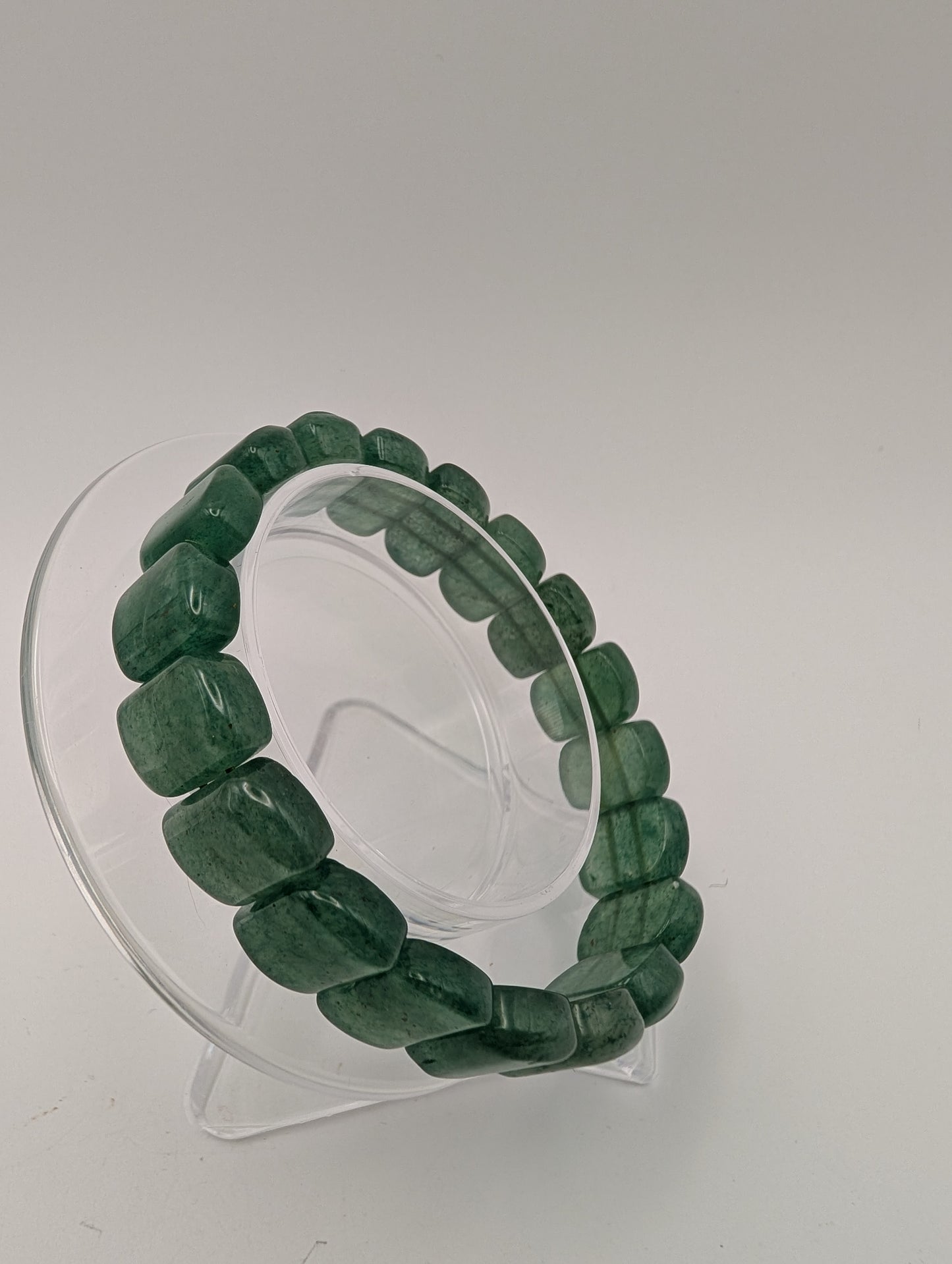 Green Aventurine Bangle Bracelet
