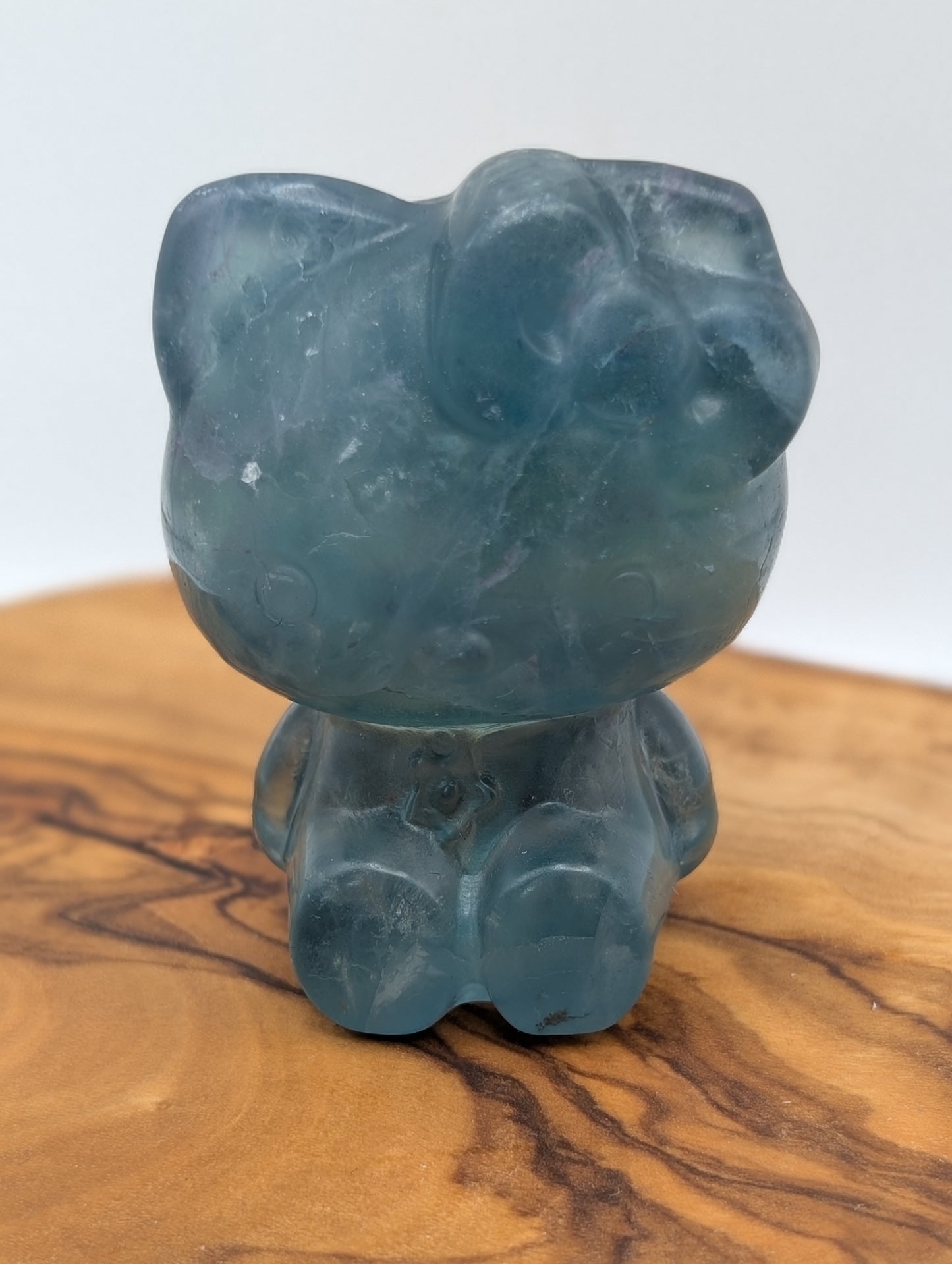Fluorite Hello Kitty Carvings